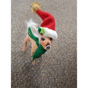 ANNALEE  CHRISTMAS FAWN BABY DEER used ‎ 2017